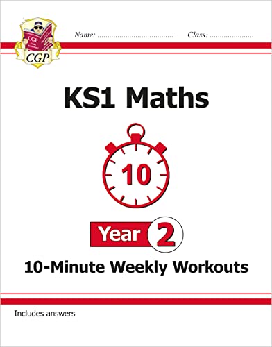 KS1 Year 2 Maths 10-Minute Weekly Workouts (CGP Year 2 Maths) von Coordination Group Publications Ltd (CGP)